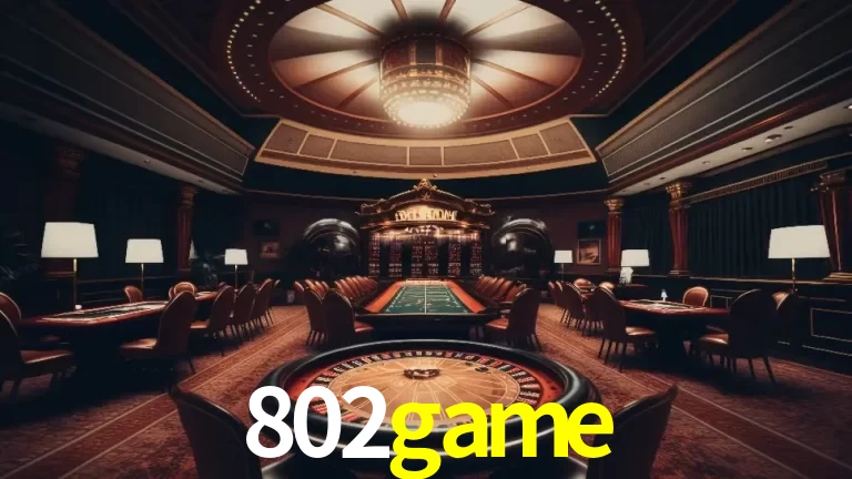 Explorando a Experiência Avançada de Cassino da 802game Login!